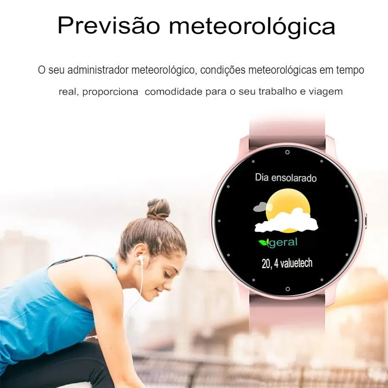 SmartWatch Touch Screen impermeável Bluetooth 5.2